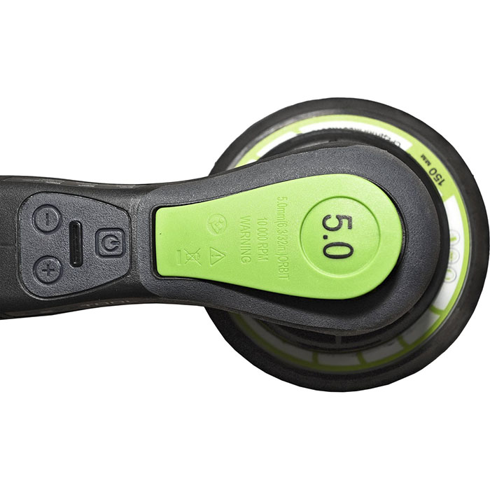 REXXTOOL RXT-OS-5.0-INDUSTRY Индустриальная орбитальная машинка шлифовальная эксцентриковая, D150/125мм (ход 5 мм)