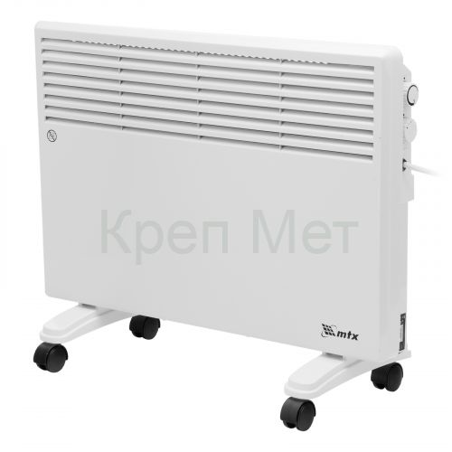 Конвектор электрический CH-1500, 1500 Вт, X-образный нагреватель, термостат, колеса  MTX