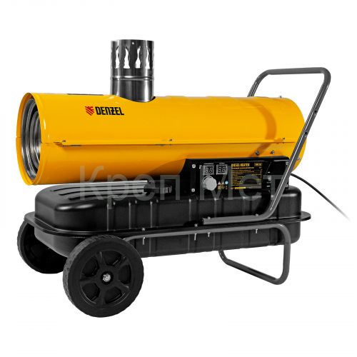 Дизельная тепловая пушка NHG-20i, 20 кВт, 600 м3/ч, непрямой нагрев, цифровой термостат Denzel