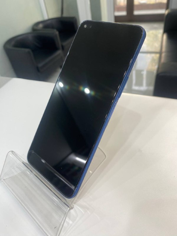 HONOR 50 lite  дисплей оригинал с разбора в рамке (дисп идеал, потёртости на рамке) синий