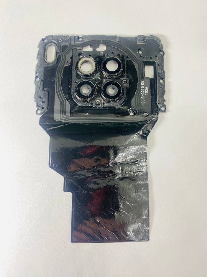 Honor 50 lite  прижимная пластина оригинал с разбора (без стекла камеры)