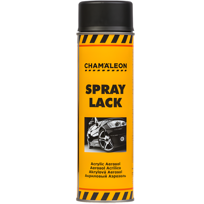 Chamaeleon Эмаль черная полуматовая, объем 0,5л.