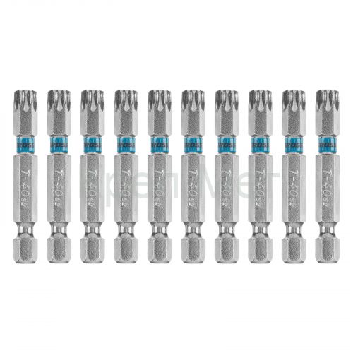 Бита Torx 40 х 50, сталь S2, 10 шт. Gross