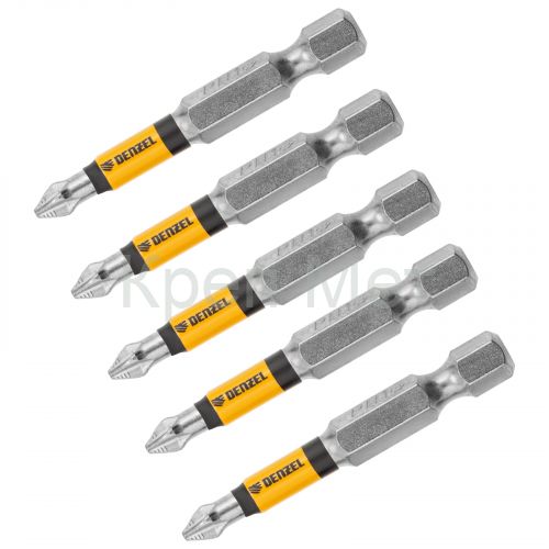 Бита PH1x50, 5 шт. Denzel