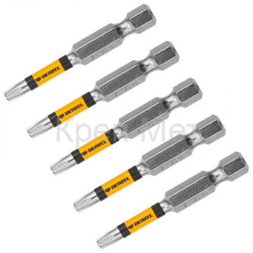 Бита T15x50, 5 шт. Denzel