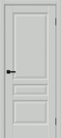 Межкомнатная Дверь ПЭТ Bravo Неоклассик-34 Grey Silk 800x2000мм (Полотно 1шт) / Браво.