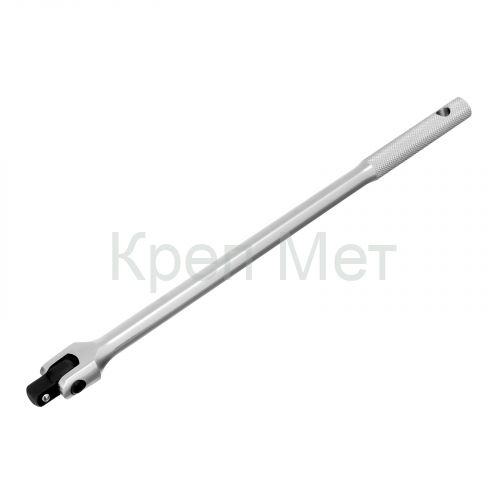 Вороток однорычажный, 380 мм, с квадратом 1/2 на шарнире, CrV, хромированный Matrix