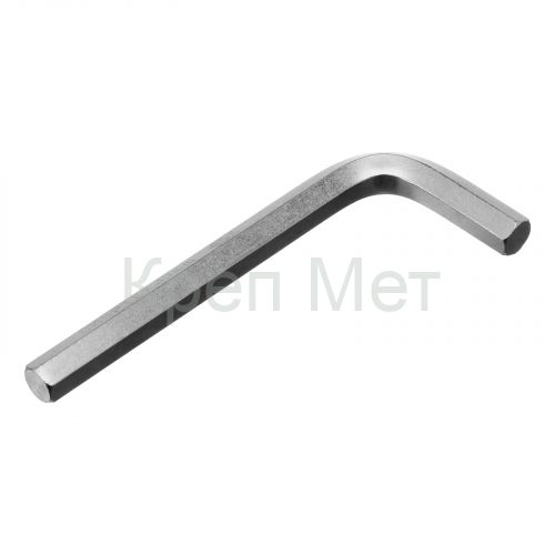 Ключ имбусовый HEX, 10 мм, 45x, закаленный, никель Сибртех