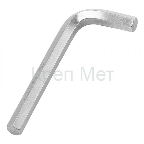 Ключ имбусовый HEX, 12 мм, 45x, закаленный, никель Сибртех