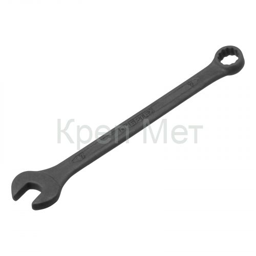 Ключ комбинированый, 7 мм, CrV, фосфатированный Сибртех