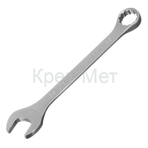 Ключ комбинированный, 36 мм, CrV, полированный хром Matrix