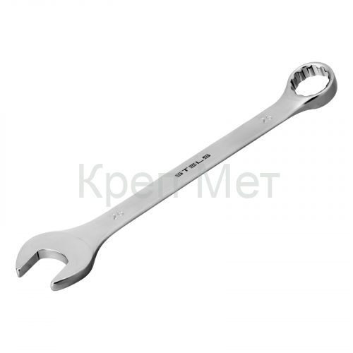 Ключ комбинированный, 26 мм, CrV, матовый хром Stels