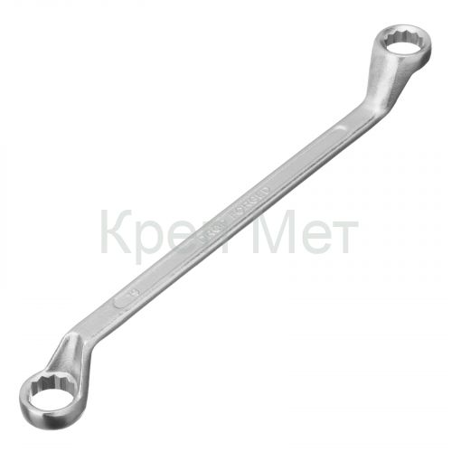 Ключ накидной коленчатый, 17 х 19 мм, хромированный Sparta