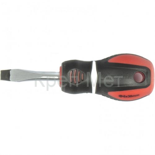 Отвертка "Era", SL6 х 38 мм, CrV, трехкомпонентная рукоятка Matrix