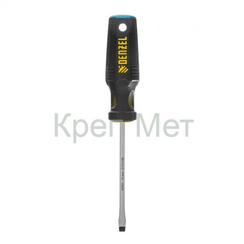 Отвертка, SL5x100 мм, S2, 3к рукоятка Denzel