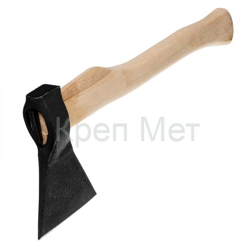 Топор кованный, в сборе, 800/950 г, деревянное топорище, 400 мм, Б2