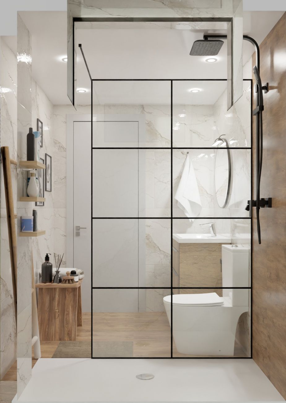 Müasir Hamam Dizaynı - 2,2x1,7(m)