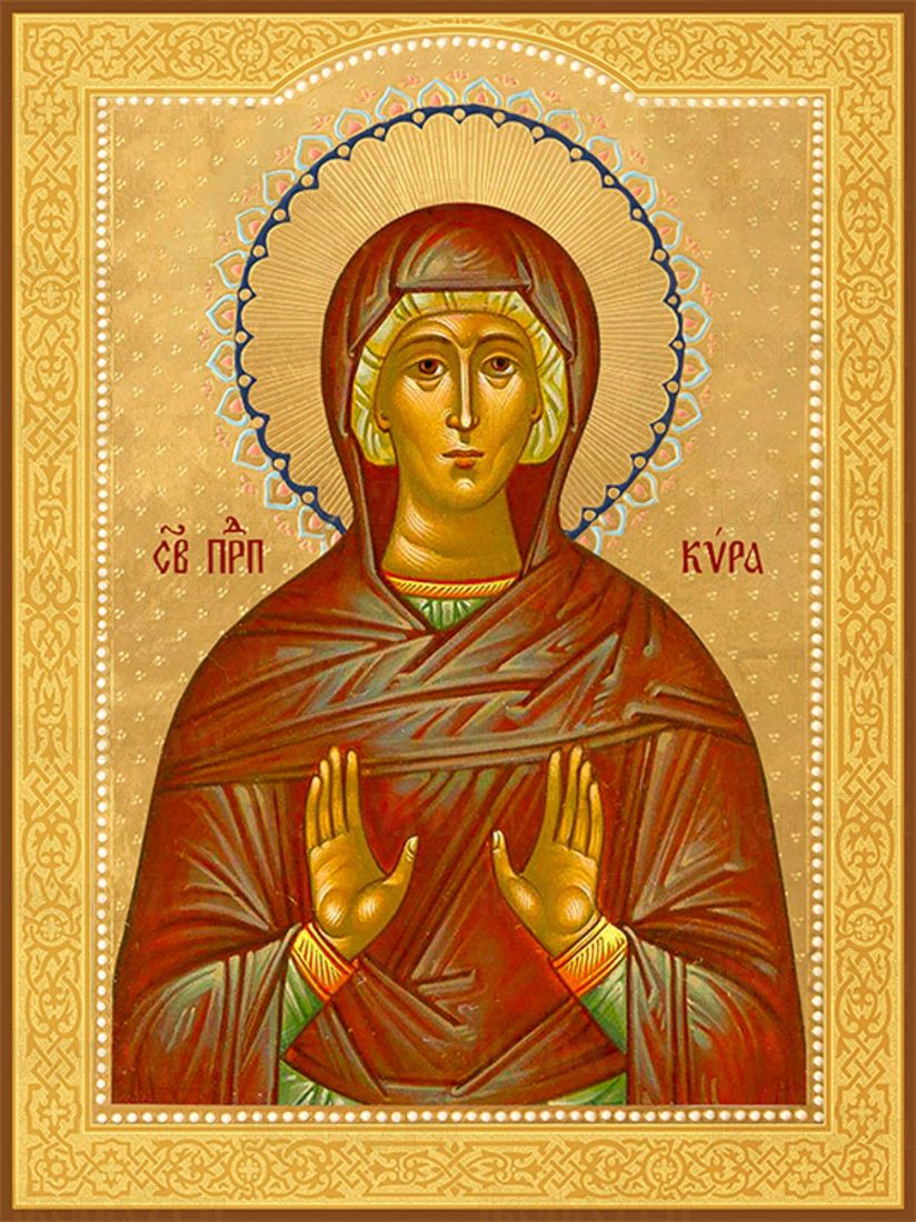 Икона Кира Берийская (Премиум UV-печать)(ЮДД-524)