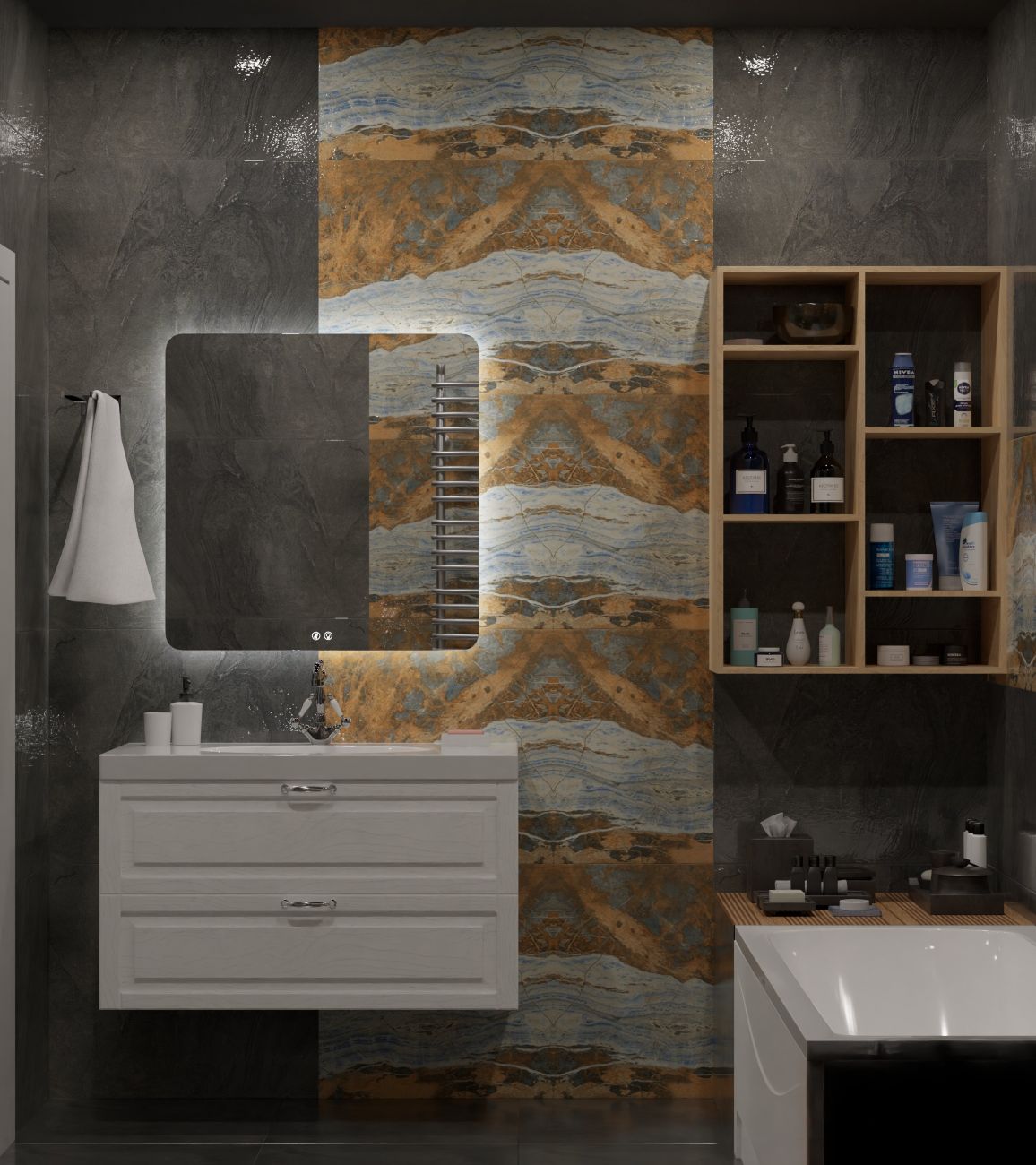 Hamam Dizaynı - 2,4 x 2,4 (m)