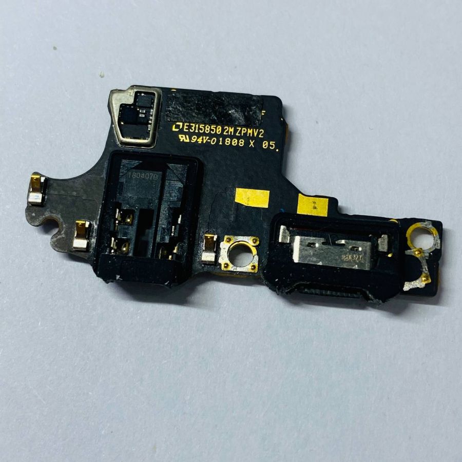 HONOR 10 нижняя плата с разъёмом зарядки оригинал с разбора