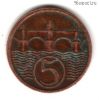 Чехословакия 5 геллеров 1931