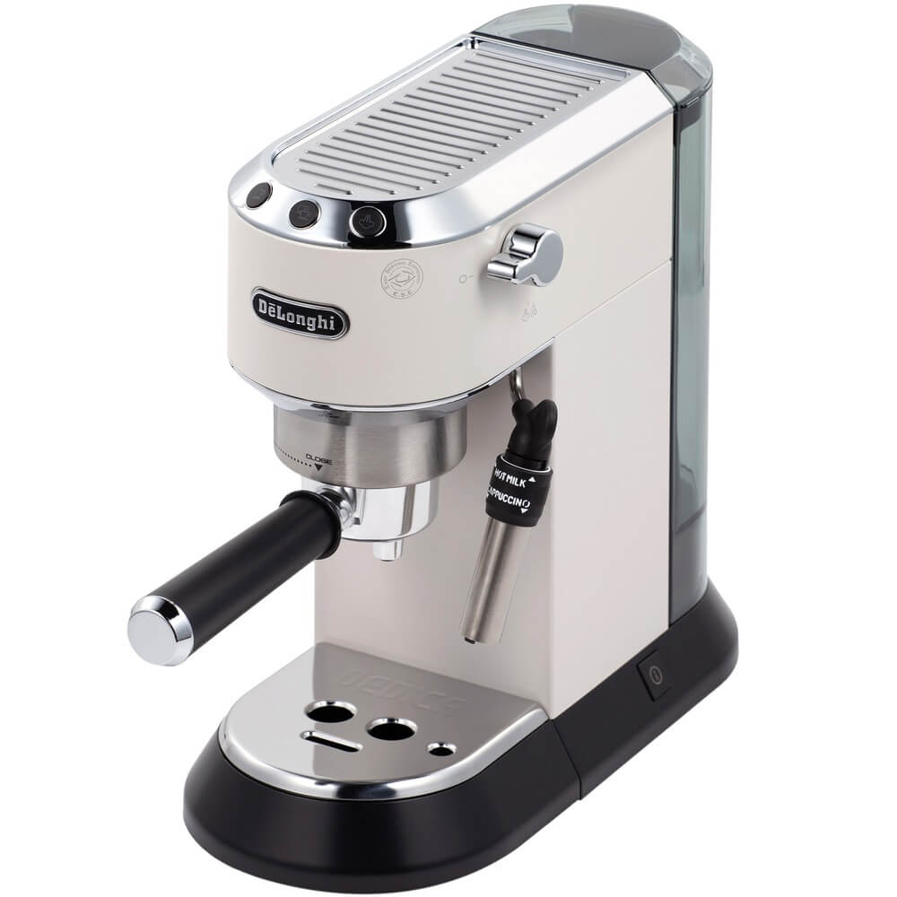 Кофеварка рожковая De'Longhi Dedica EC685. W, белая