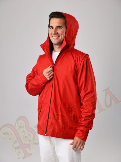 ветровка с капюшоном