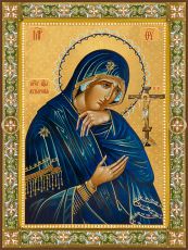 Ахтырская икона Божией Матери (Премиум UV-печать)(ЮДД-700)