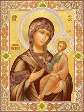 Иверская икона Божией Матери (Премиум UV-печать)(ЮДД-711)