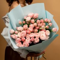 Кустовая роза (сорт бомбастик) 15 шт