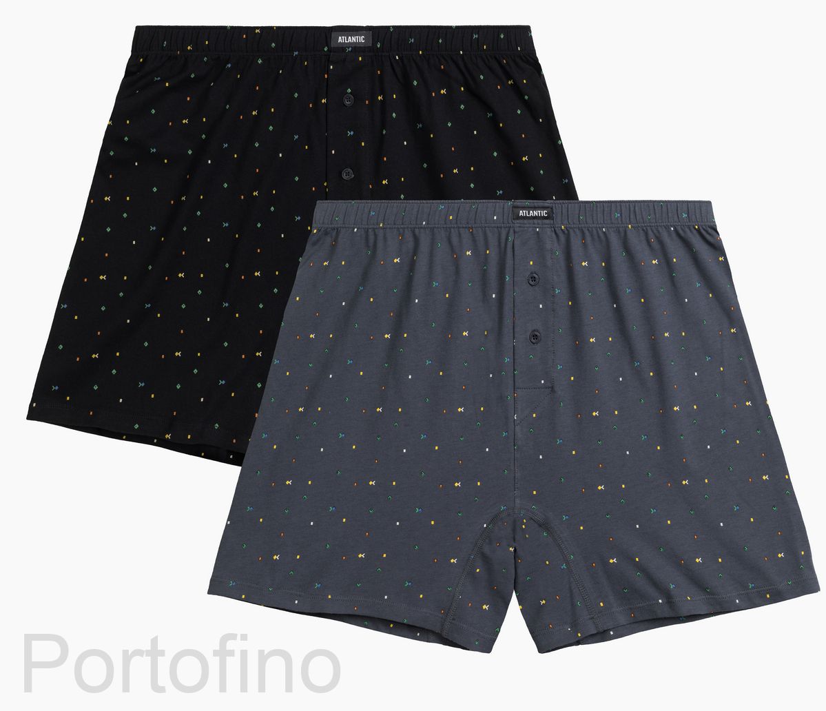 2MBX-067 Трусы боксеры мужские Tetris Atlantic - набор 2 штуки