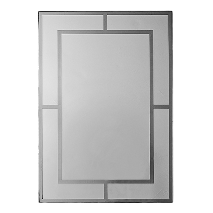 Зеркало Oasis Casablanca 0RESPC14 140х100 см с металлическим профилем, хром