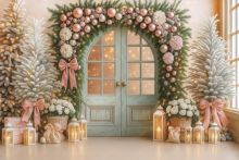 Фон стена "New year wall №43"