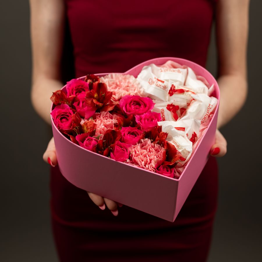 Коробка Сердце размер М