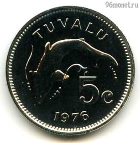 Тувалу 5 центов 1976