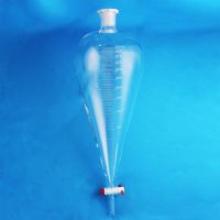 Воронка делительная грушевидная 5drops ВД-3-5000, 5000 мл, с фторопластовым краном