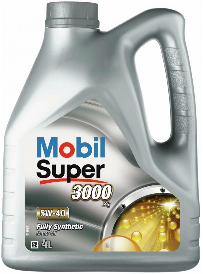 Mobil Super 3000 X1 5W-40, 4л