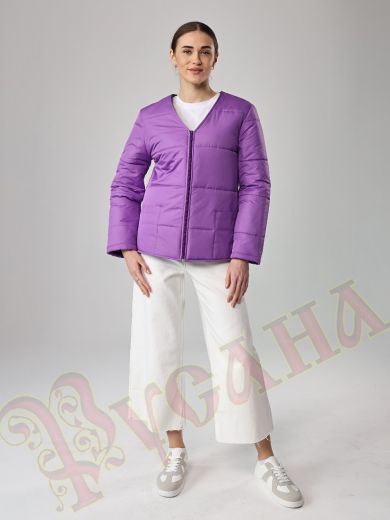 куртка женская с V вырезом