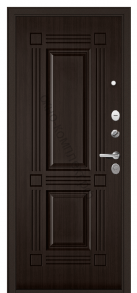 Стальная дверь " Мастино" Trust Mass . Коричневый антик медный / Ларче шоколад , ларче бьянко , карамель
