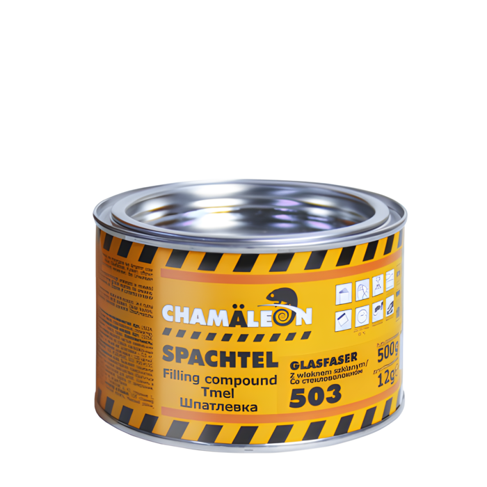 Chamaeleon Шпатлевка со стекловолокном (вкл.отвердитель), объем 0,515кг.