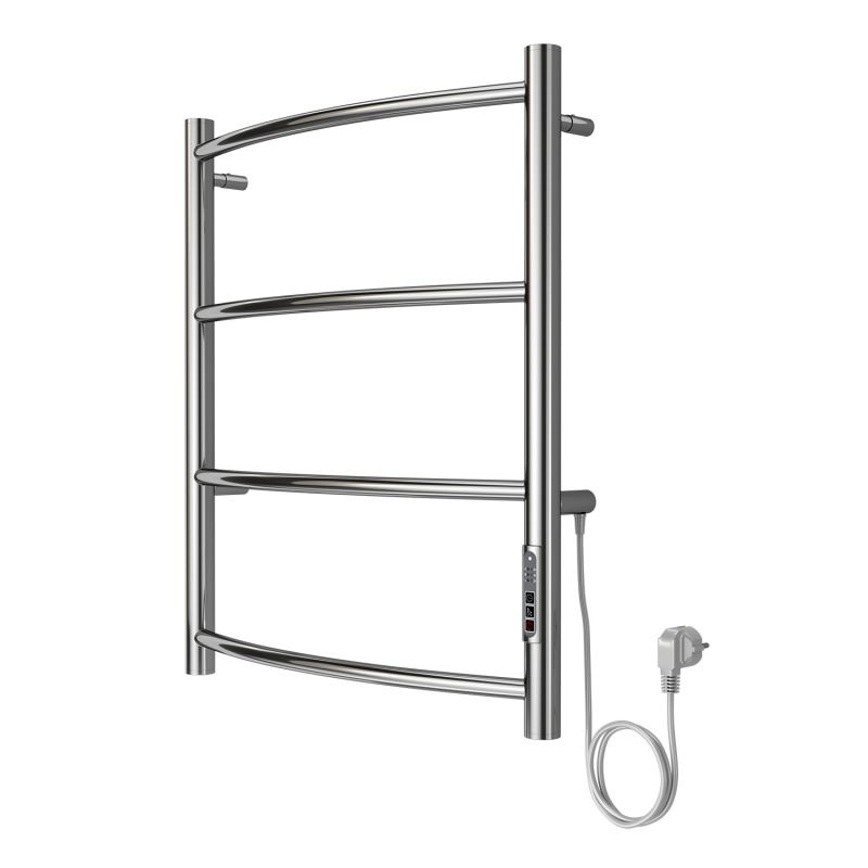 Полотенцесушитель электрический AZARIO VERONA 500/600 4 секции, хром AZ04856
