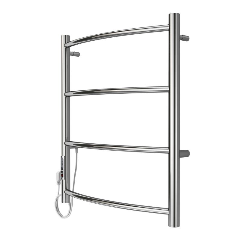 Полотенцесушитель электрический AZARIO VERONA 500/600 4 секции, хром AZ04756
