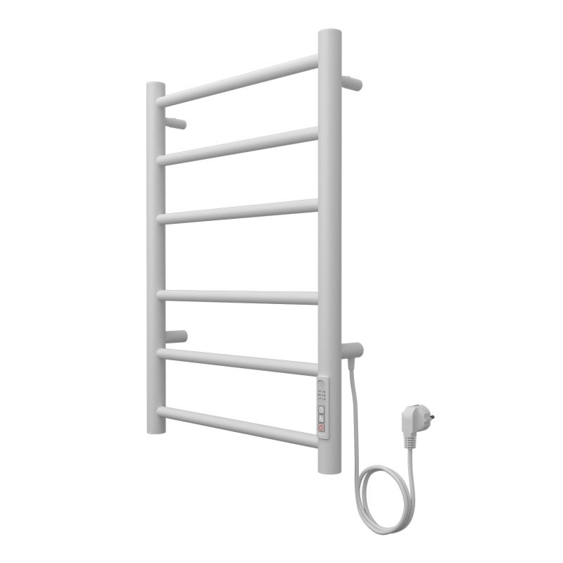 Полотенцесушитель электрический AZARIO PARMA 400/600 6 секций, белый AZ10846W