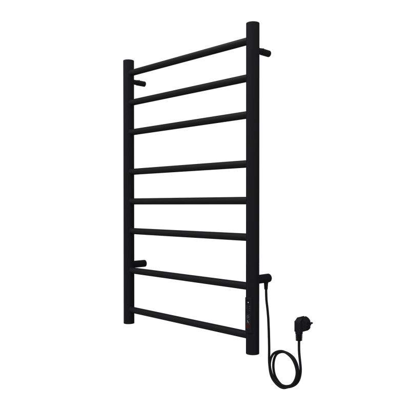 Полотенцесушитель электрический AZARIO PARMA 500/800 8 секций, черный AZ10858B