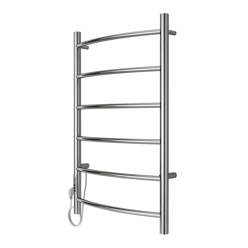 Полотенцесушитель электрический AZARIO VERONA 500/800 6 секций, хром AZ04758