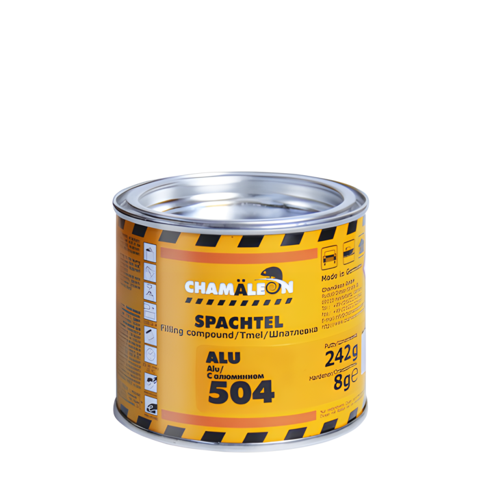 Chamaeleon Шпатлевка с алюминием (вкл.отвердитель), объем 0,25кг.