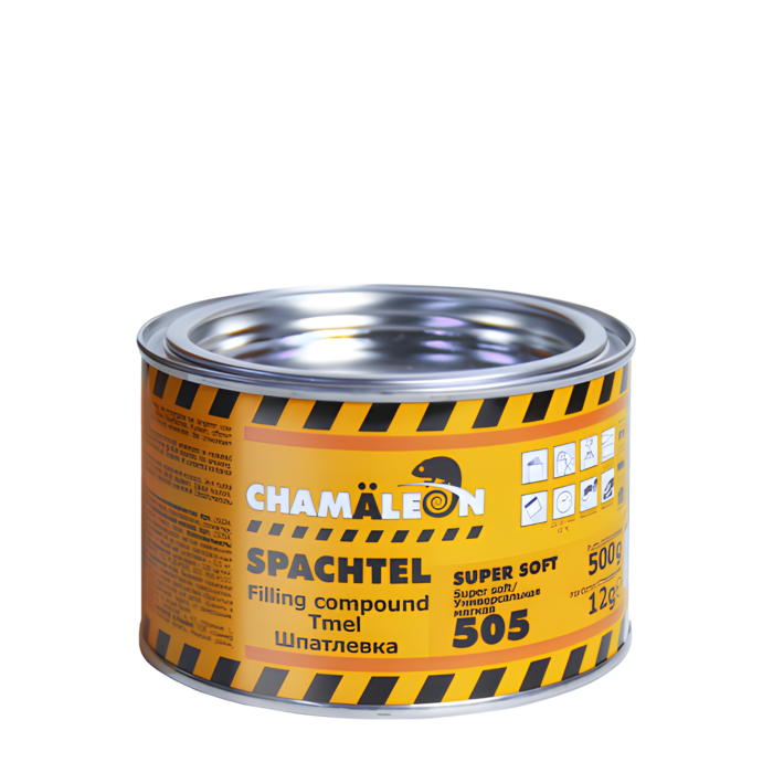 Chamaeleon Шпатлевка универсальная мягкая (вкл.отвердитель), объем 0,515кг.
