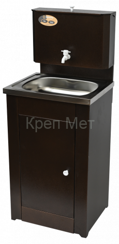 Умывальник дачный "Комфорт" ВИХРЬ без подогрева, нержавейка, медь