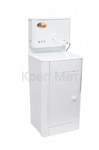 Умывальник дачный "Комфорт" ВИХРЬ с подогревом, пластик, белый