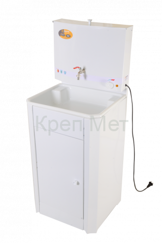 Умывальник дачный с подогревом "Люкс" ВИХРЬ, пластик, белый